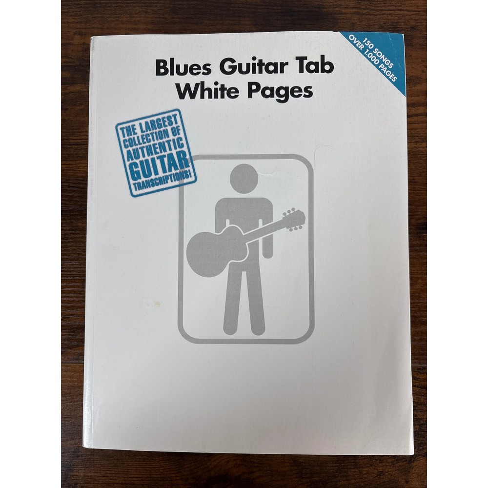 Blues Guitar Tab White Pages 150 Songs Hal Leonard 9781423427711 1000+ Pages
